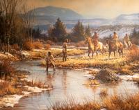 Trappers in the Wind River , edition 35/150