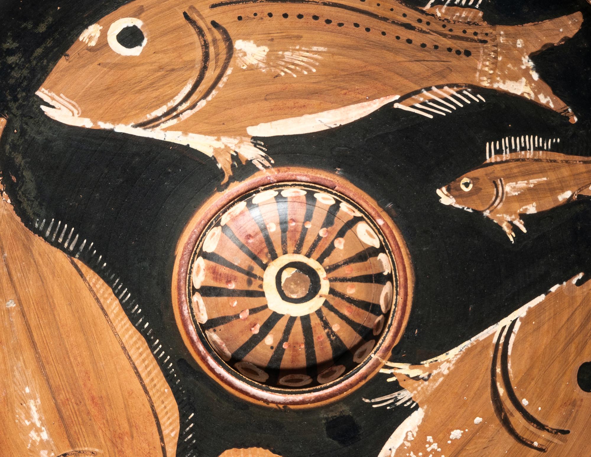 An Apulian Red-Figured Fish Plate