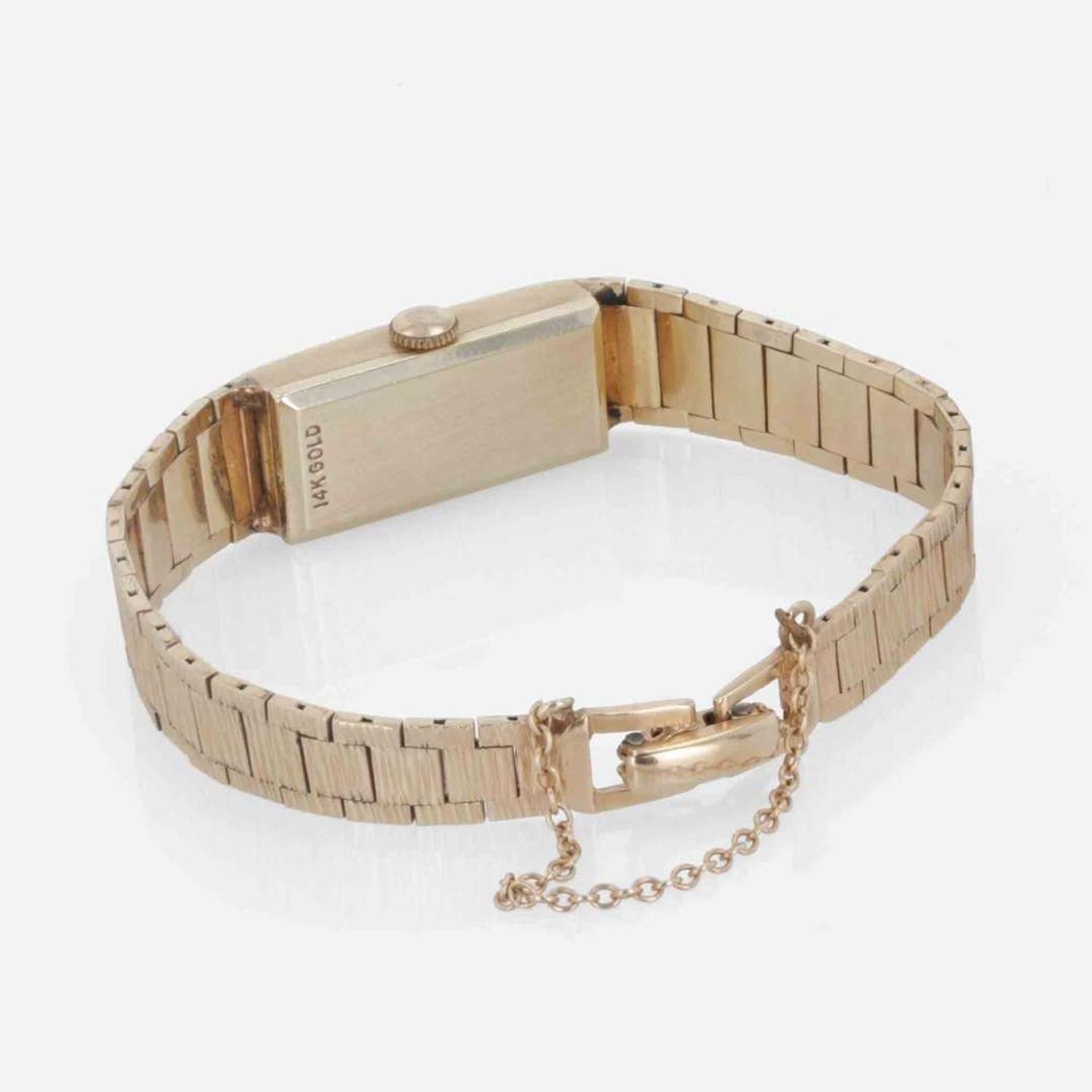 Ladies Vintage 14K Yellow Gold Watch