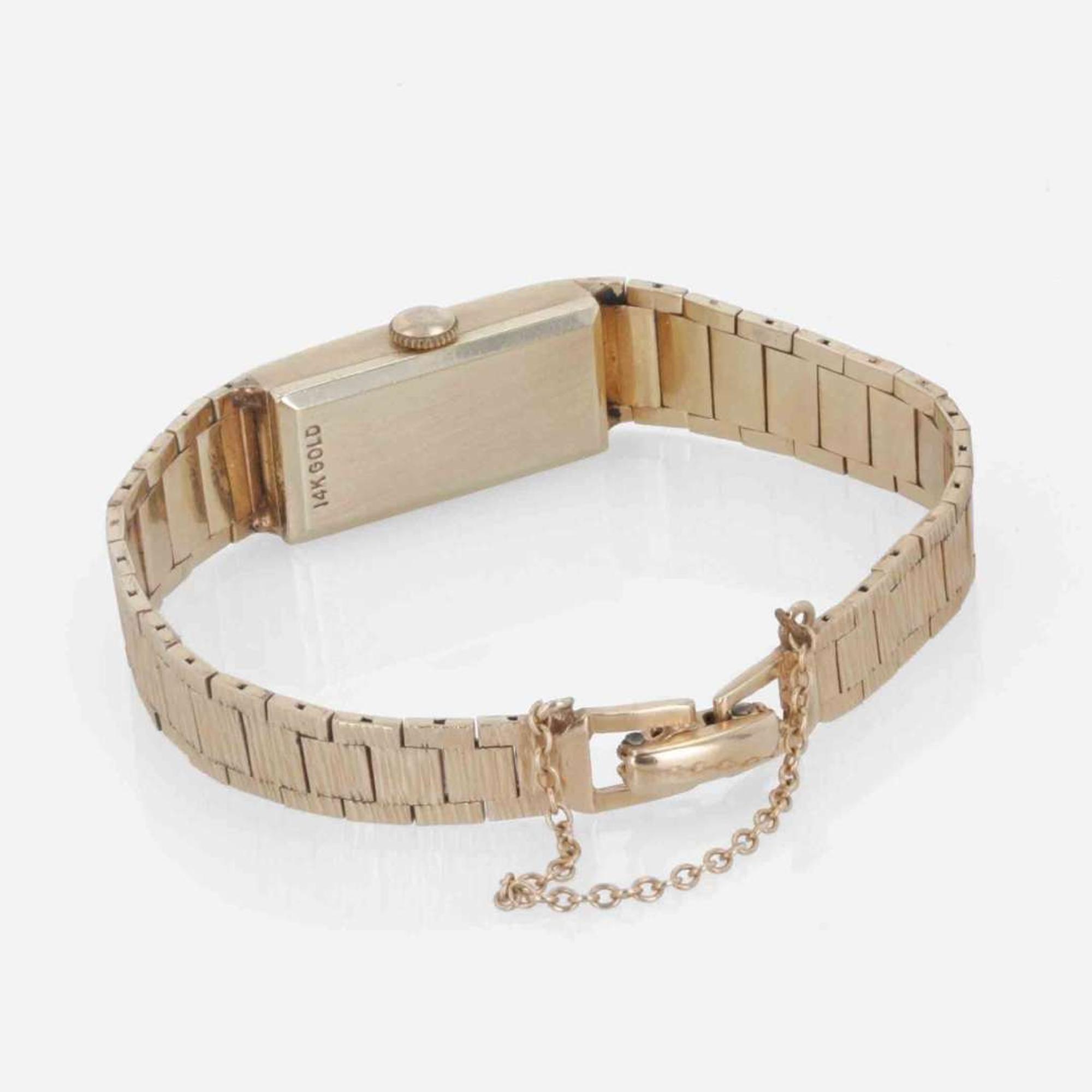 Ladies Vintage 14K Yellow Gold Watch