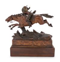 Indian Warrior on Horseback