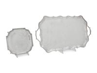 Two English Silver Table Articles