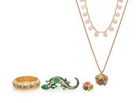Five Kenneth Lane Costume Jewelry Items, 1970-90s