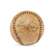 A 1932 Pittsburgh Pirates Team Signed Autograph Baseball