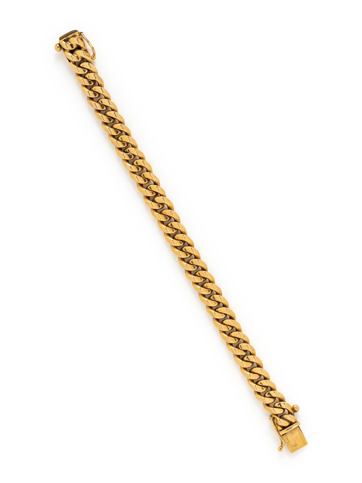 YELLOW GOLD BRACELET