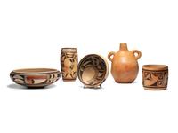 Collection of Hopi Pottery