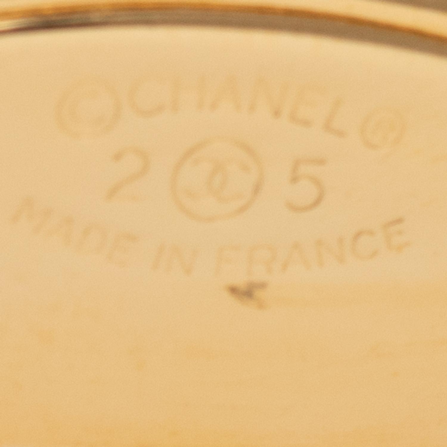 Chanel, Large CC Mirrored Brooch