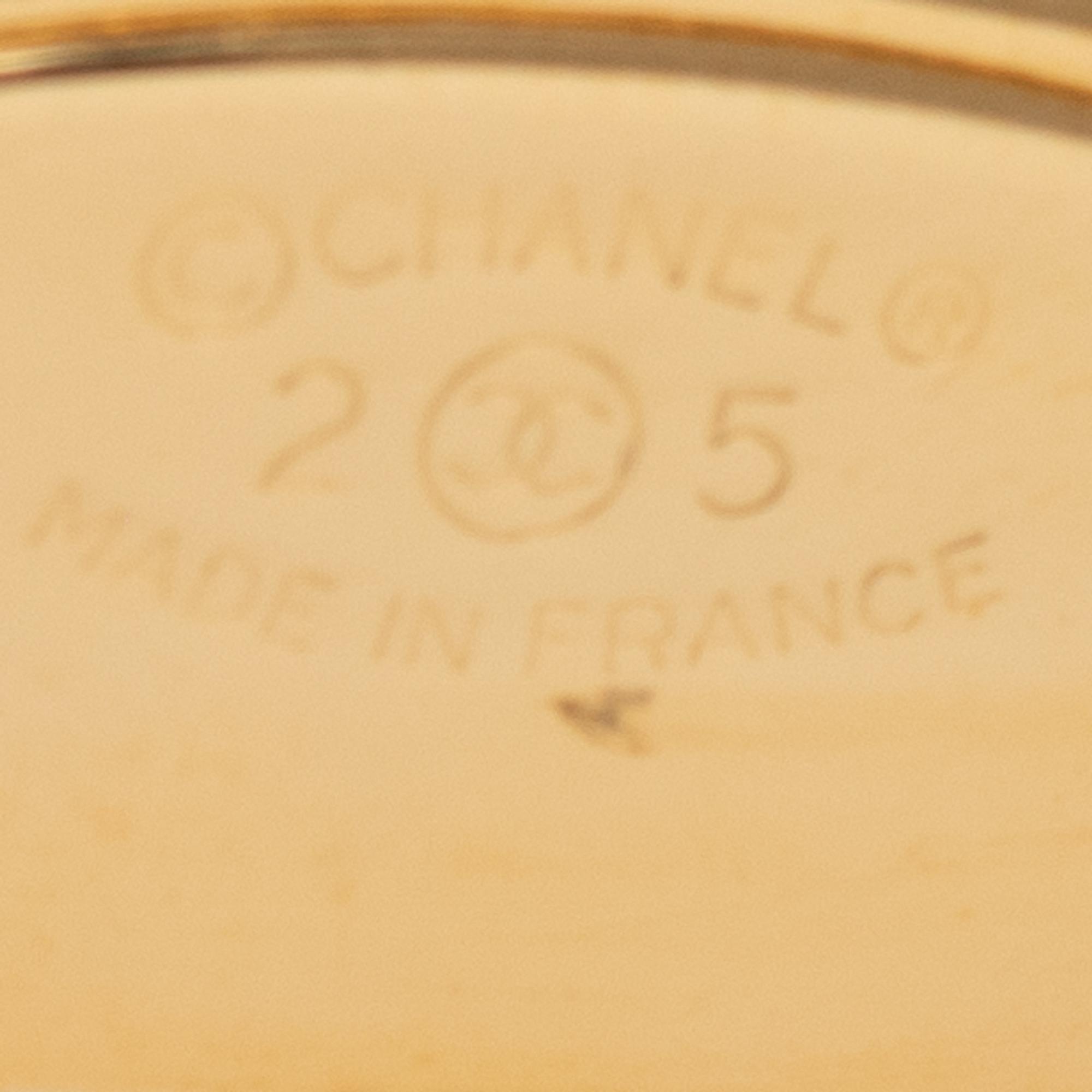 Chanel, Large CC Mirrored Brooch