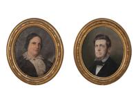 [EARLY PHOTOGRAPHY]. A collection of photographs, artwork, and pamphlets identified to Sol Smith, actor and theatre manager.