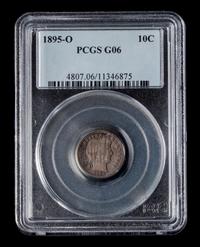 A United States 1895-O Barber 10c Coin
