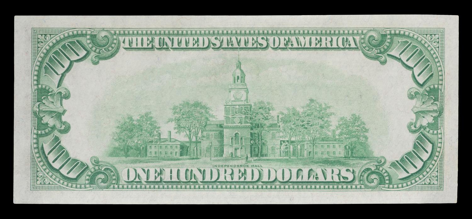 A United States 1934-G $100 Federal Reserve Note