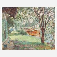 Mary Elizabeth Price (American, 1877–1965) Cheerful Barge 269