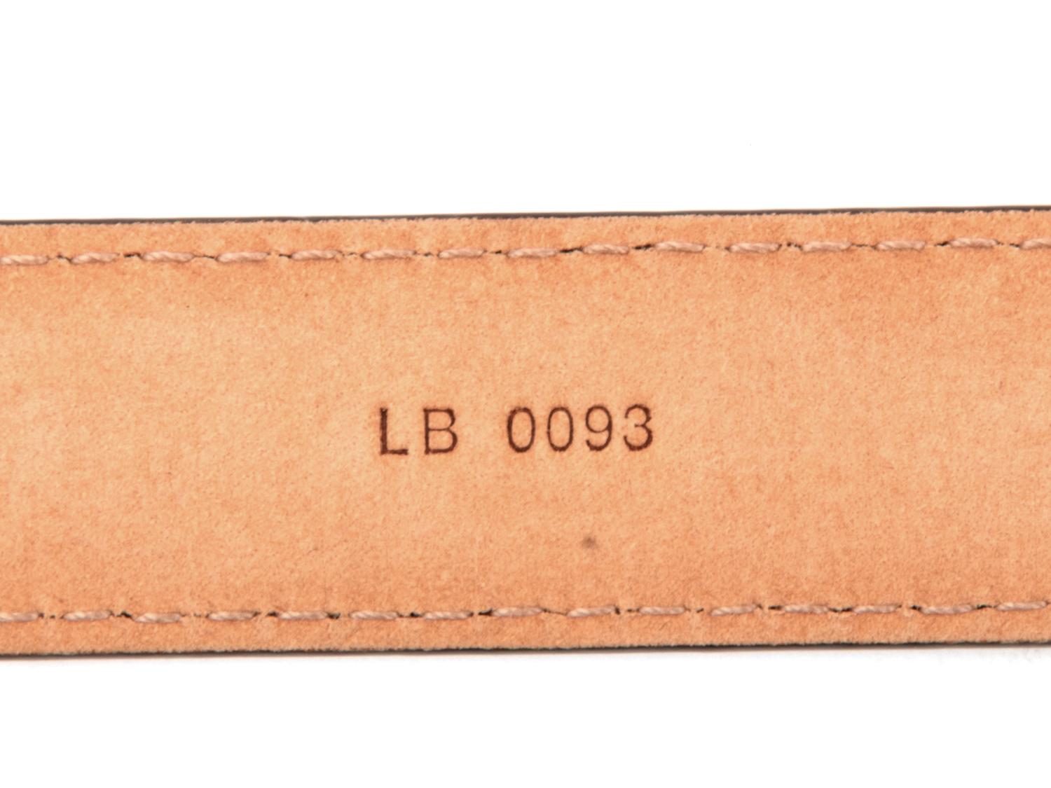 Two Louis Vuitton Belts and an Hermès Plisse Scarf
