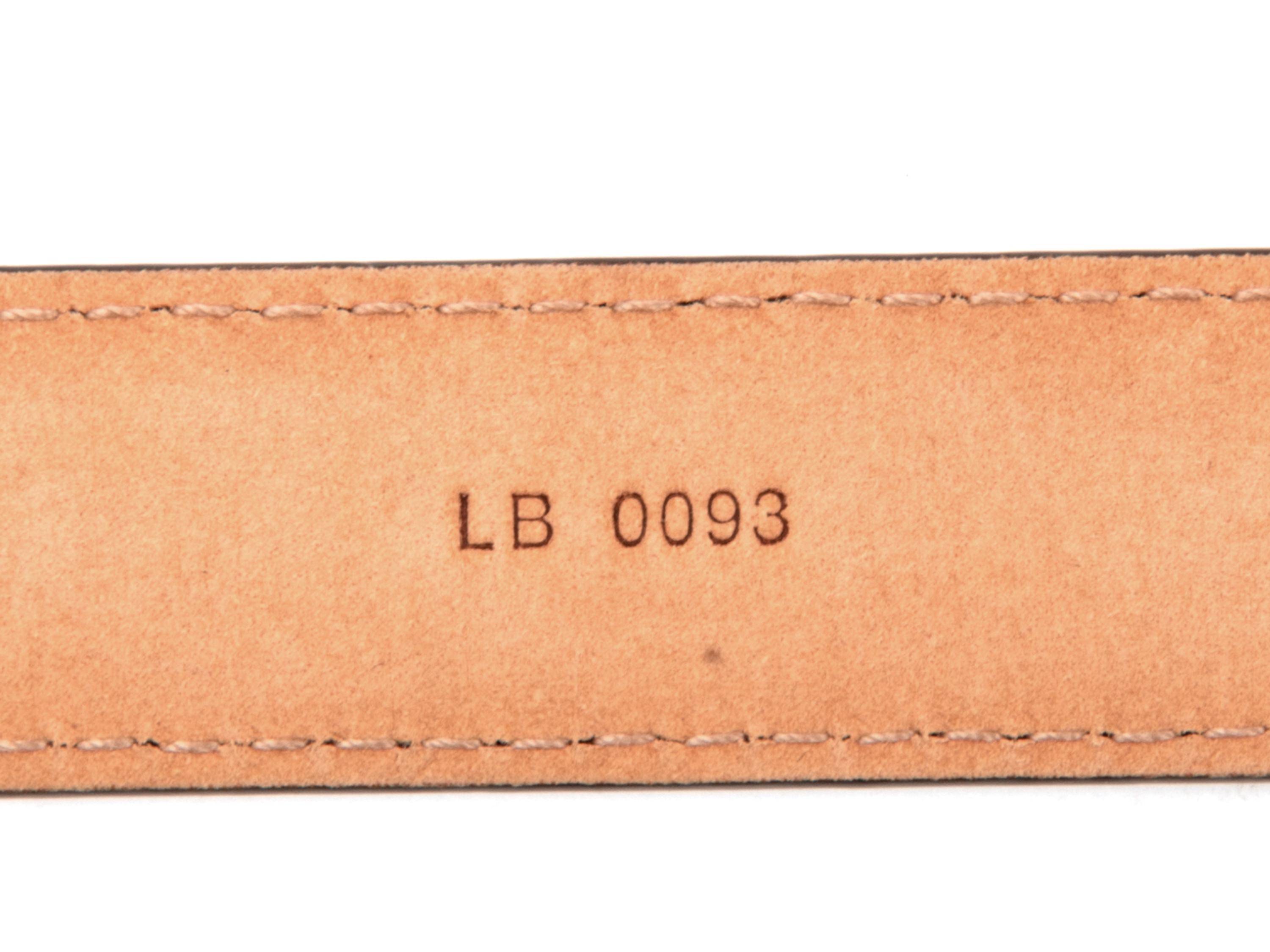Two Louis Vuitton Belts and an Hermès Plisse Scarf