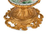 A Continental Gilt Bronze Mounted Chinese Porcelain Vase