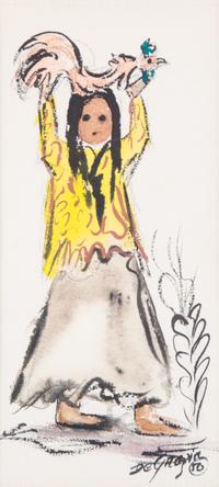 Ettore de Grazia, (American, 1909-1982), (two works)