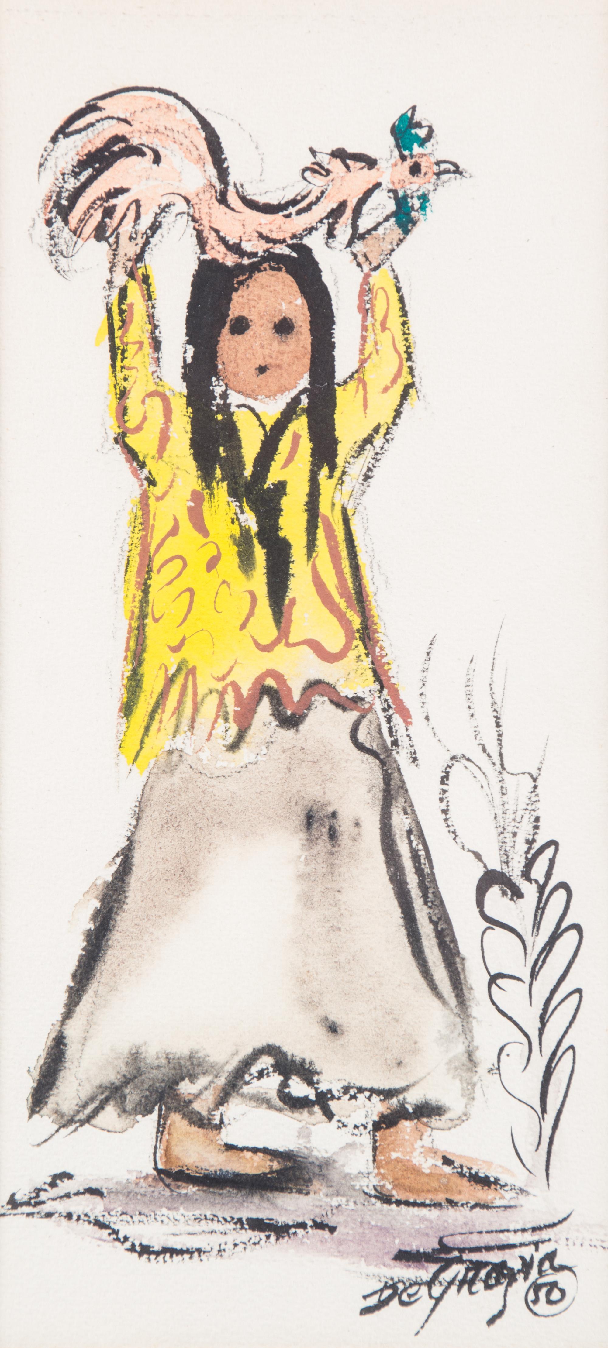 Ettore de Grazia, (American, 1909-1982), (two works)