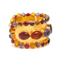 Chanel, Gripoix Pâte de Verre-Studded Cuff