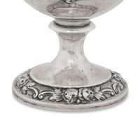 A Victorian Silver Goblet