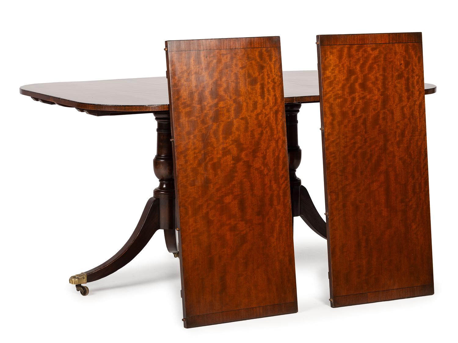 A George III Style Mahogany Dining Table