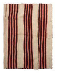Zuni Wearing Blanket