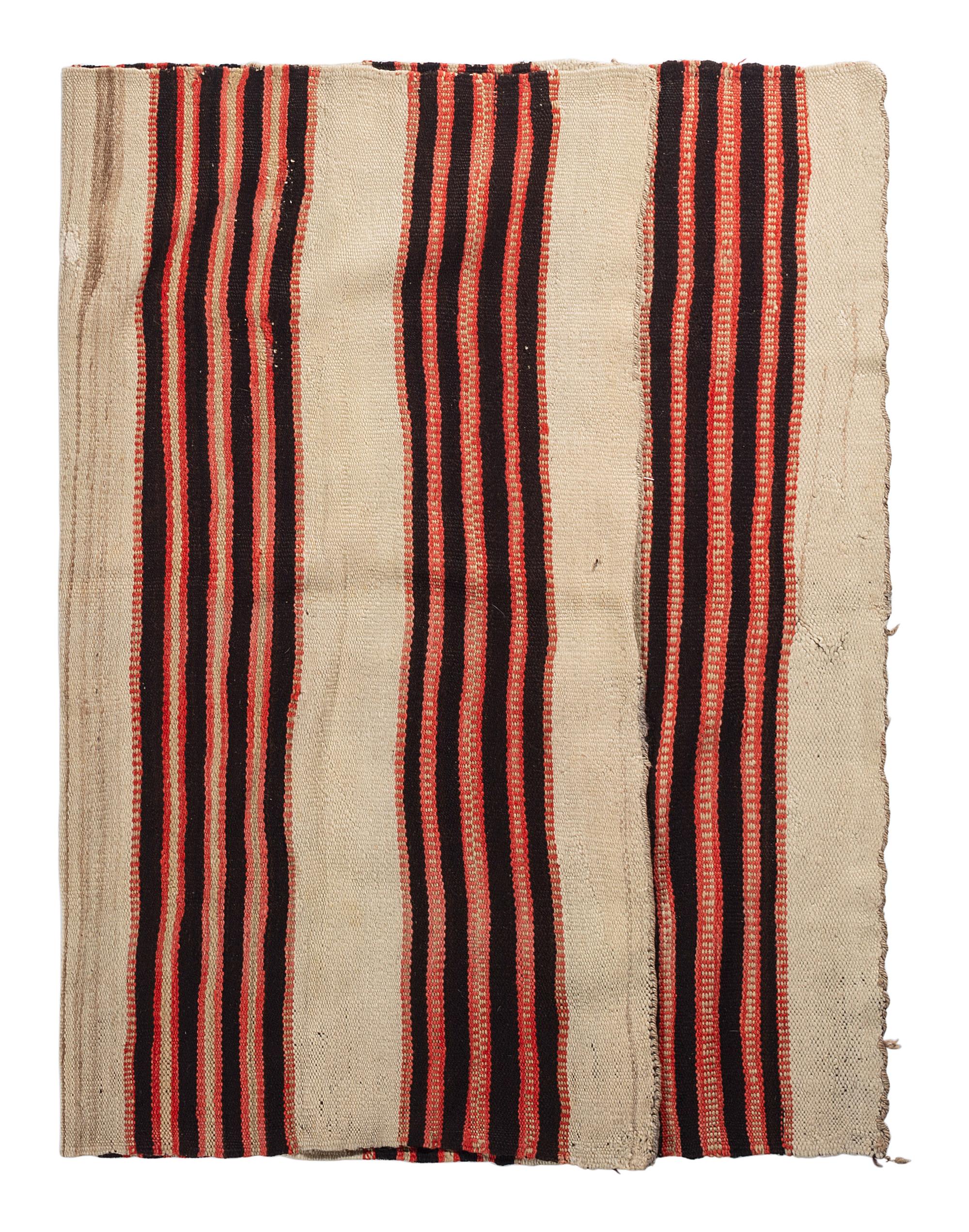 Zuni Wearing Blanket