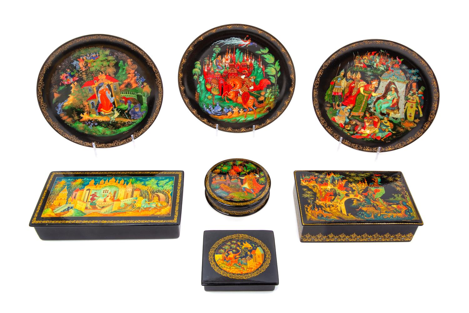 A Collection of Russian Decorative Articles SECOND HALF…
