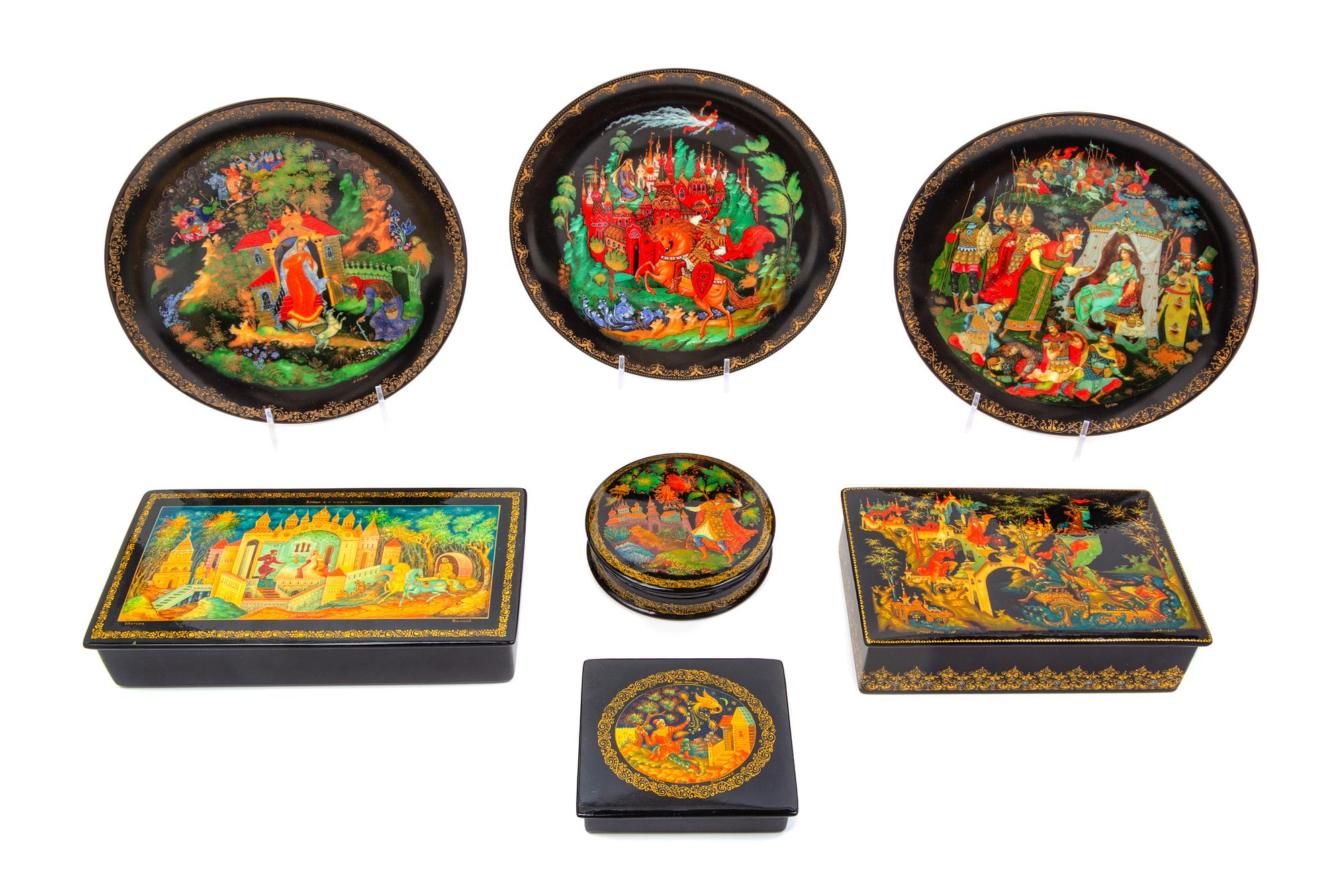A Collection of Russian Decorative Articles SECOND HALF…