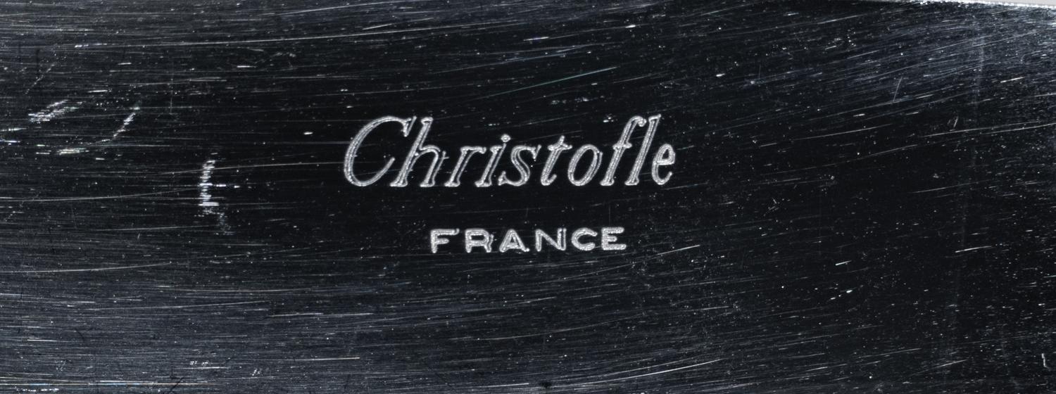 A Christofle Silver-Plate Flatware Service