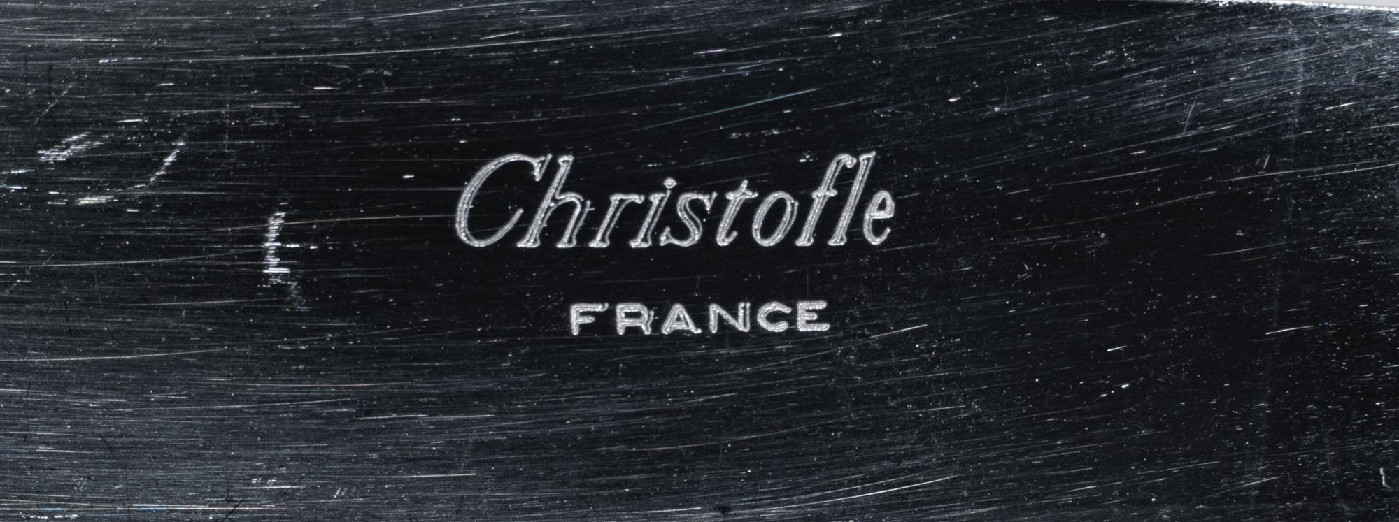 A Christofle Silver-Plate Flatware Service
