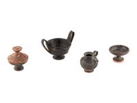 Four Greek and South Italian Pottery Vessels
