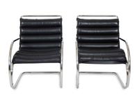 A Pair of Knoll MR Lounge Chairs