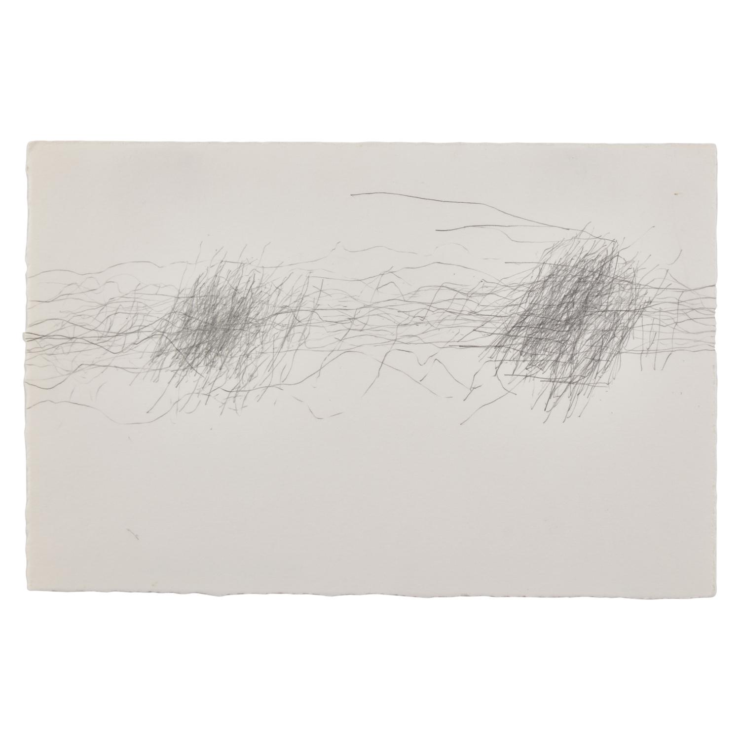 William Anastasi (American, b. 1933) — Subway Drawing, 1993