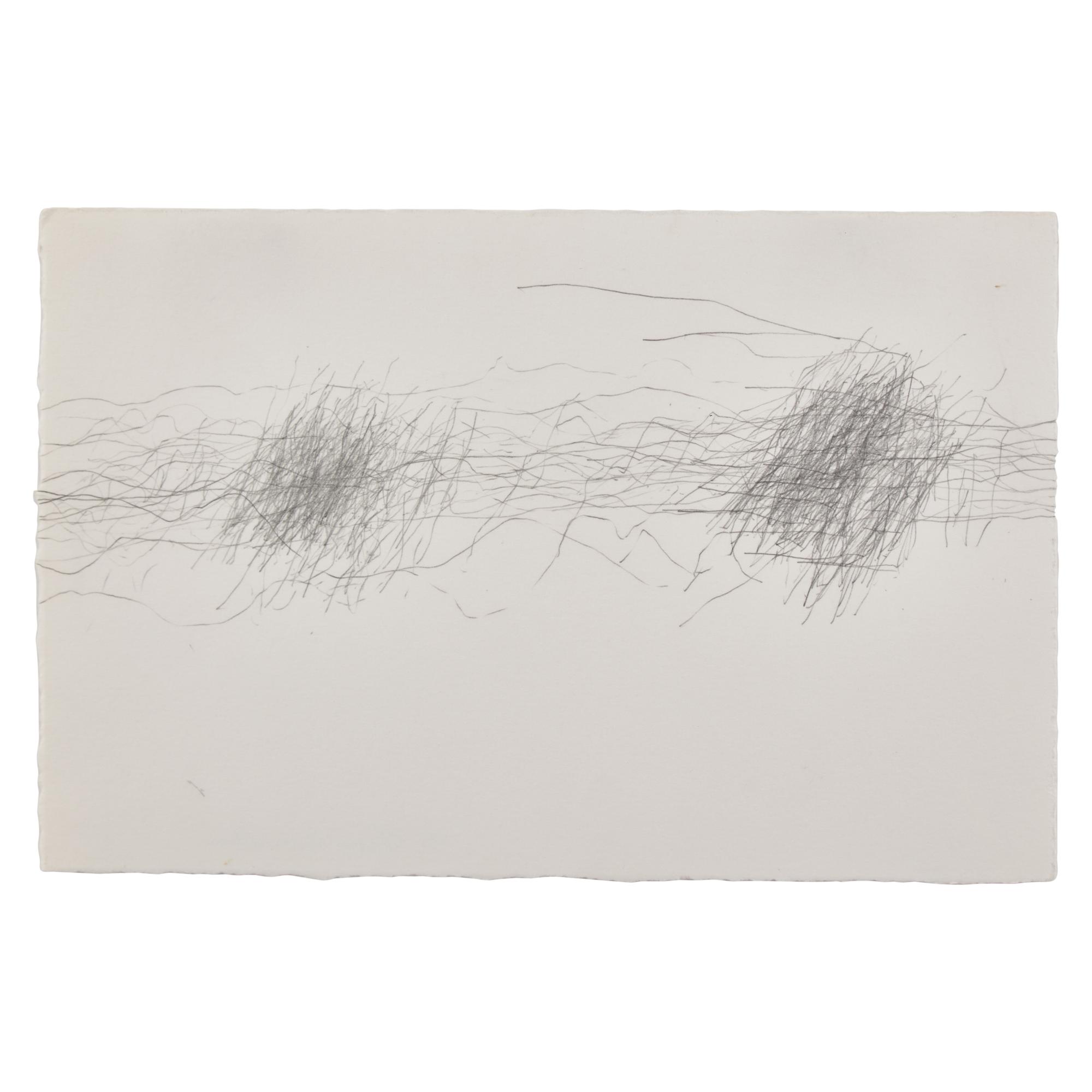 William Anastasi (American, b. 1933) — Subway Drawing, 1993