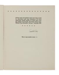 [BLACK ARCHER PRESS]. LONG, Frank Weathers (1906-1999). Herakles The Twelve Labors. Chicago: The Black Archer Press, 1932.