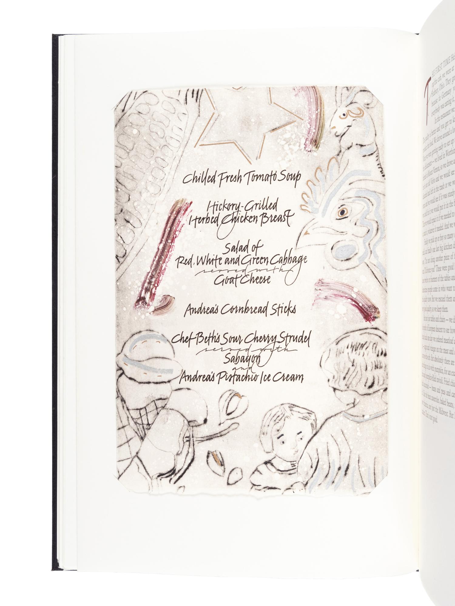 [LOGAN ELM PRESS]. GREEN, Louisa Bertch. Solche Sensationen/Such Sensations. Food & Philosophical Reflections of Chef Hubert Seifert . Ohio State University: Logan Elm Press, 2010.