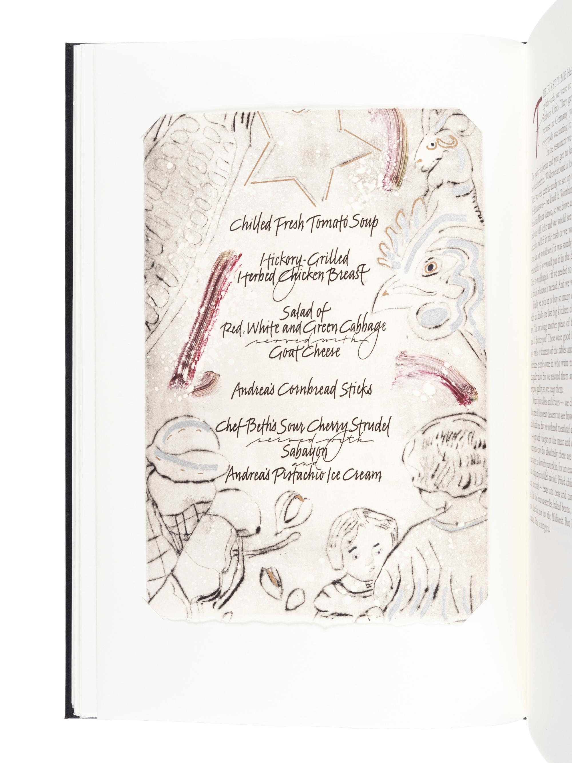 [LOGAN ELM PRESS]. GREEN, Louisa Bertch. Solche Sensationen/Such Sensations. Food & Philosophical Reflections of Chef Hubert Seifert . Ohio State University: Logan Elm Press, 2010.