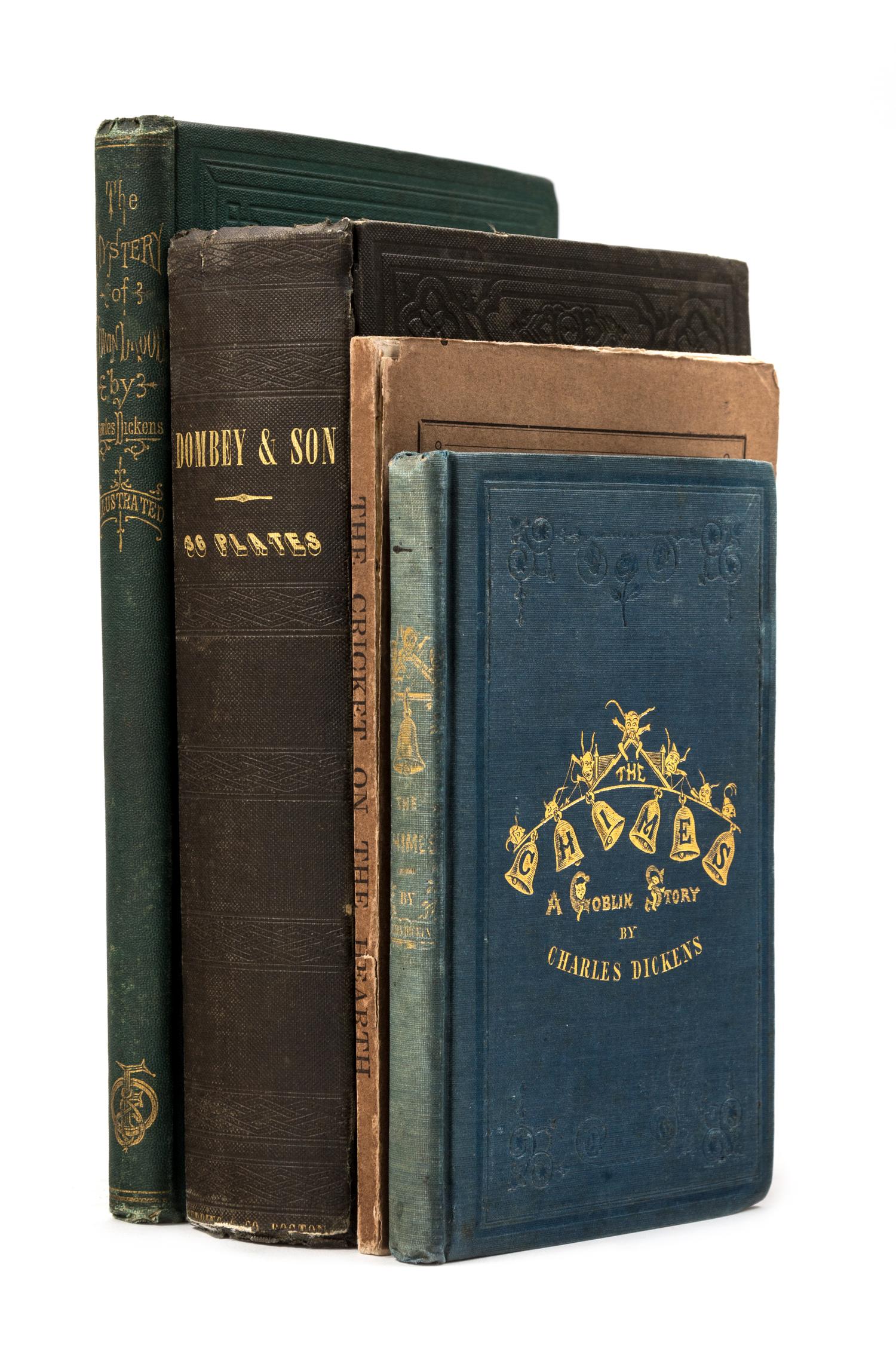 [DICKENS, Charles]. A group of first or early American editions of his works, comprising: