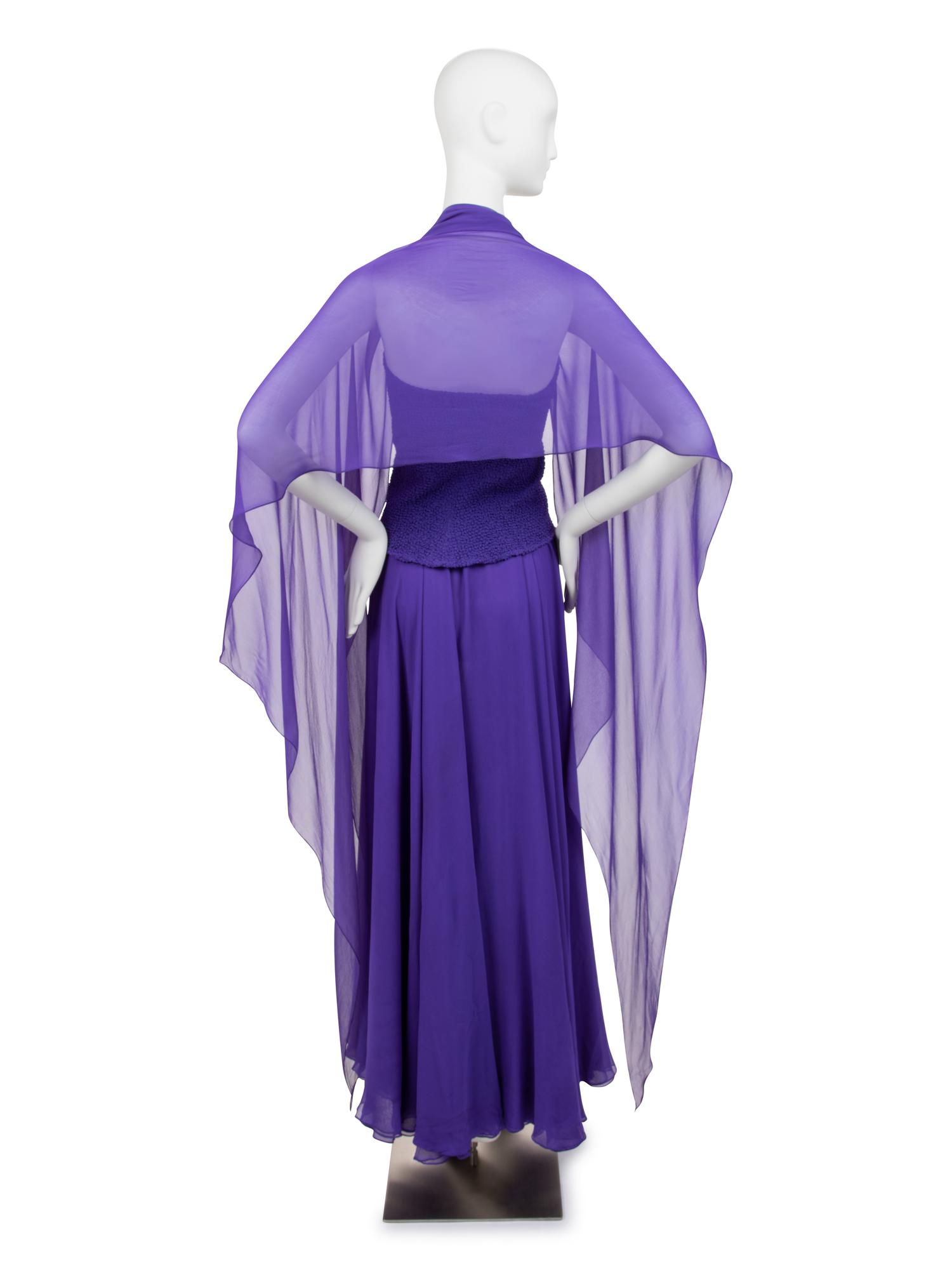 Halston Three-Piece Evening Ensemble, c.1975