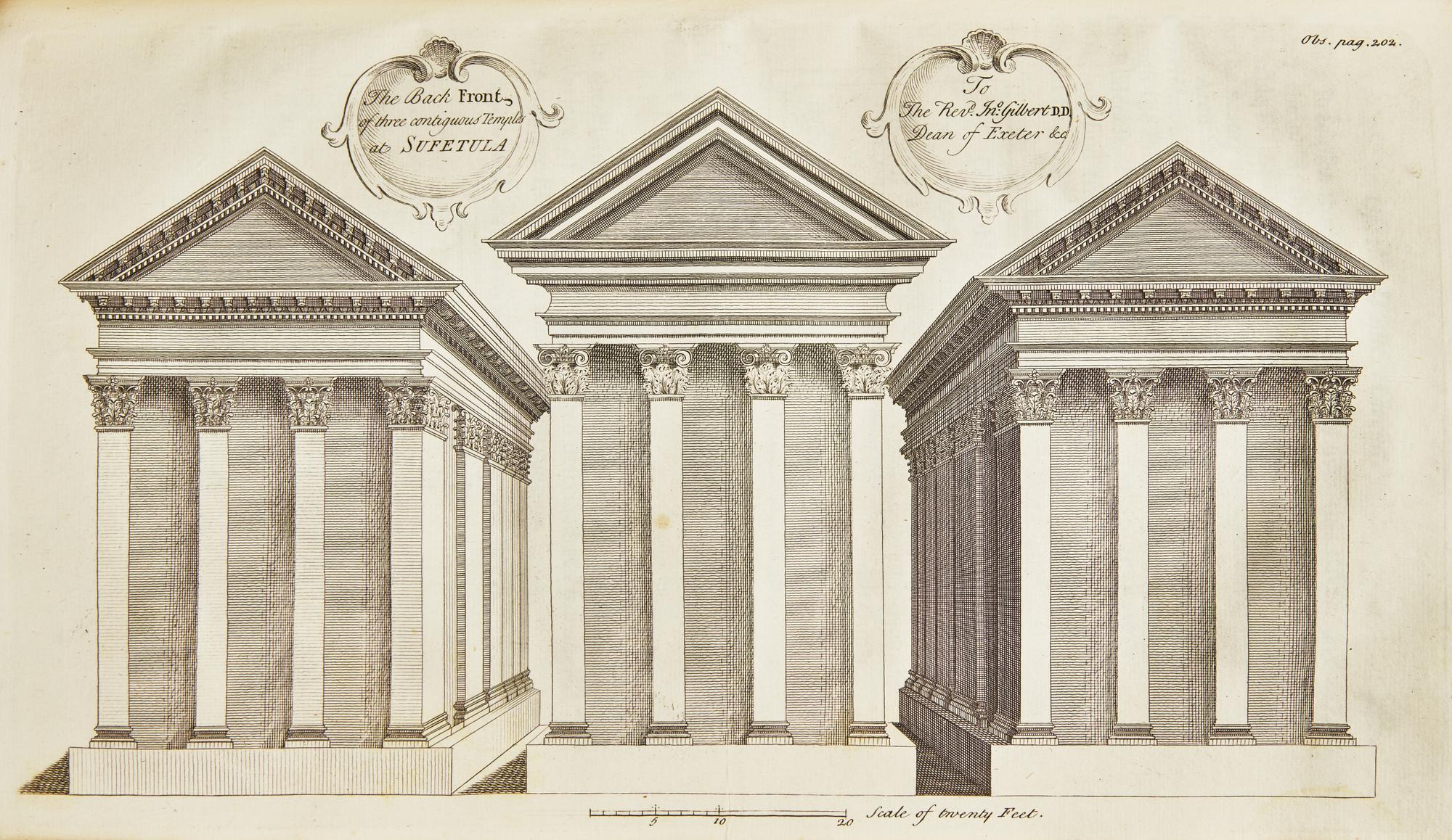 [TRAVEL & EXPLORATION] SHAW, Thomas. Travels, or Observations Relating to Several Parts of Barbary and the Levant. Oxford: Printed at the Theatre, 1738.