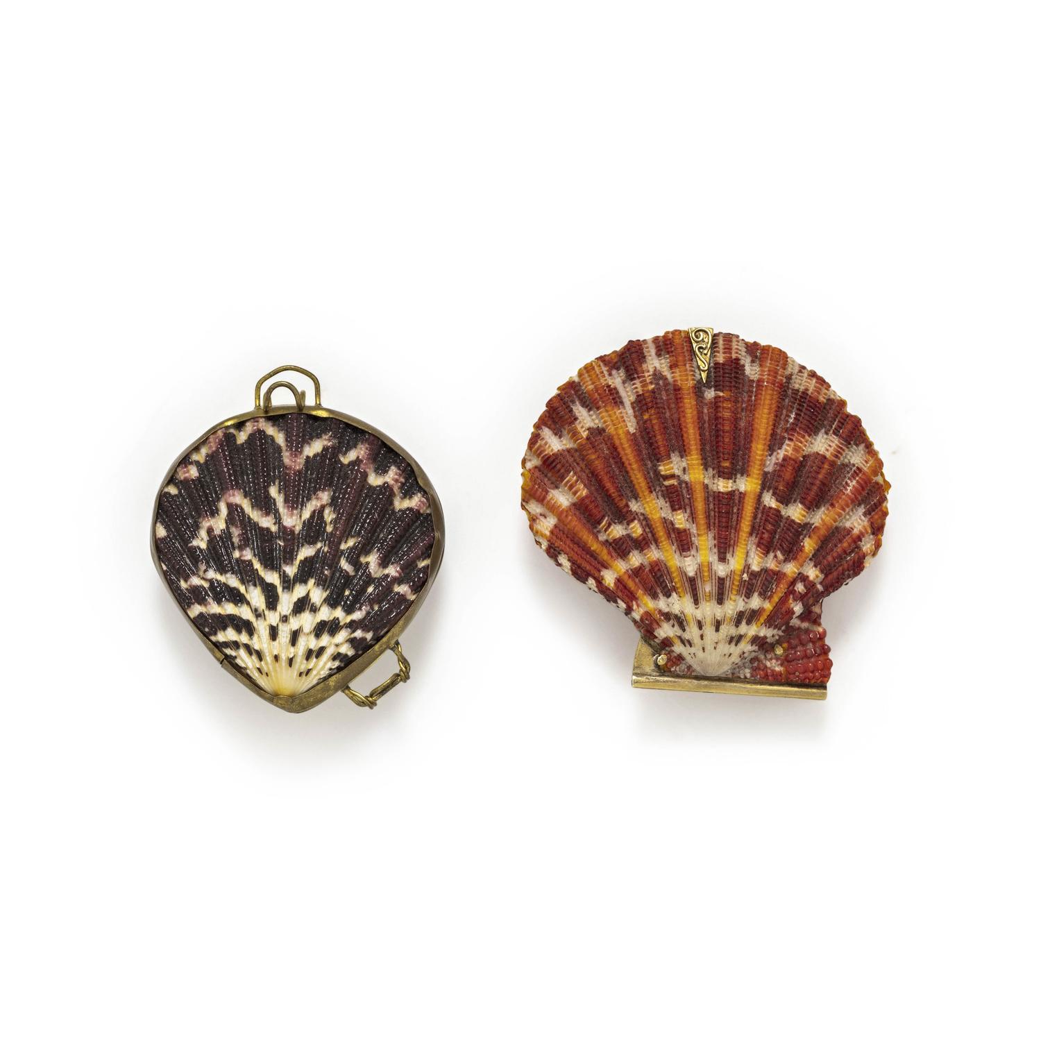 PAIR OF SHELL CASES