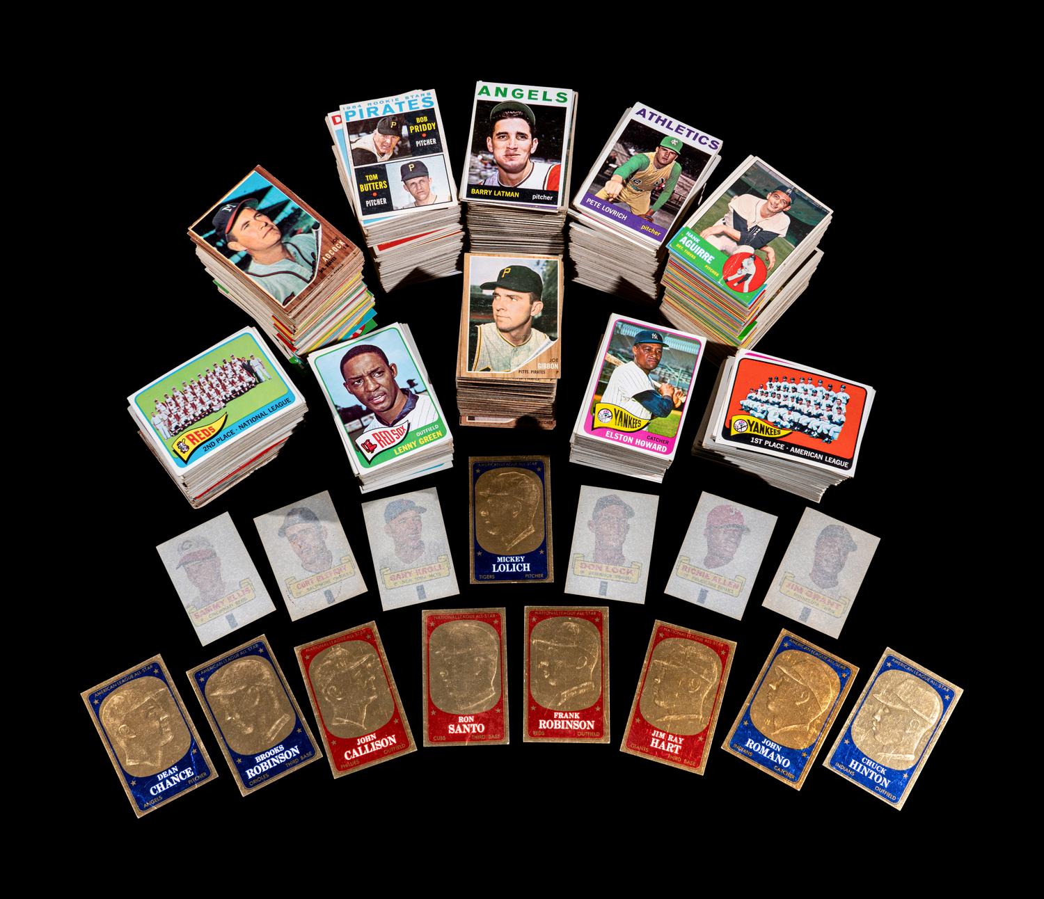 A Shoebox Collection of Over 1,500 Assorted 1950s-60s Baseball Cards Including Multiple Hall of Famers