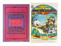 [MUSIC] -- [POSTERS]. GRIFFIN, Rick, FRIED, Robert, MOUSE, Stanley, KELLEY, Alton, MOSCOSO, Victor, artists. A group of 8 Family Dog posters from 1968, comprising: