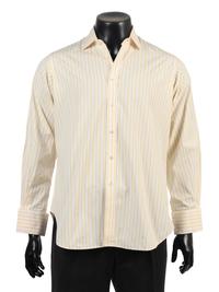 Group of Vintage Men's Designer Shirts, 1990-2000s: Harvey and Hudson, Valentino & Bagutta