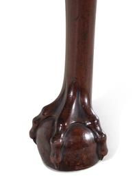 A George II Carved Mahogany Marble-Top Pier Table