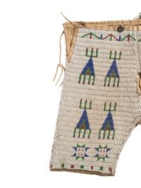Cheyenne Child's Beaded Hide Pants