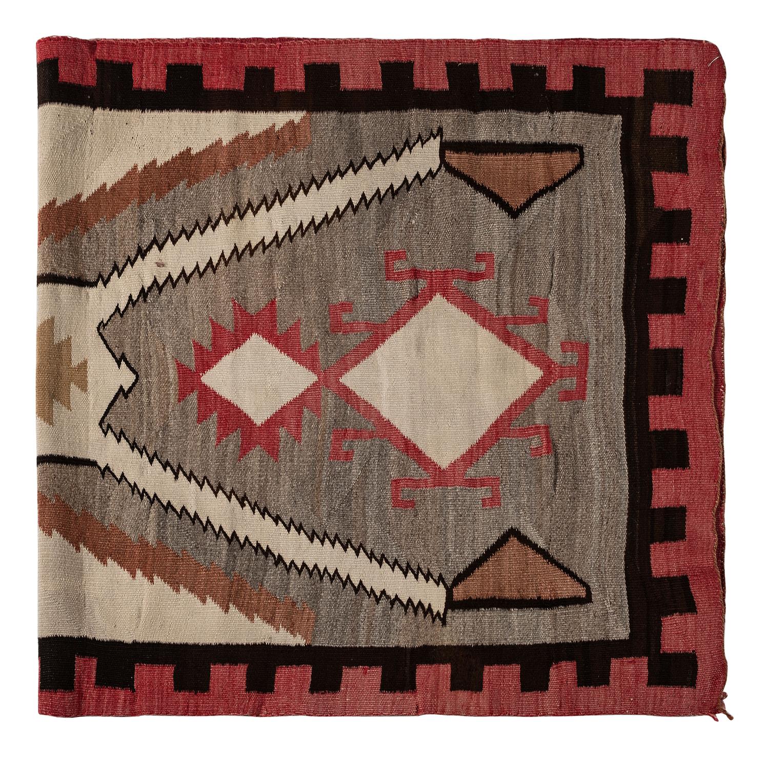 Navajo Modified Storm Pattern Weaving / Rug
