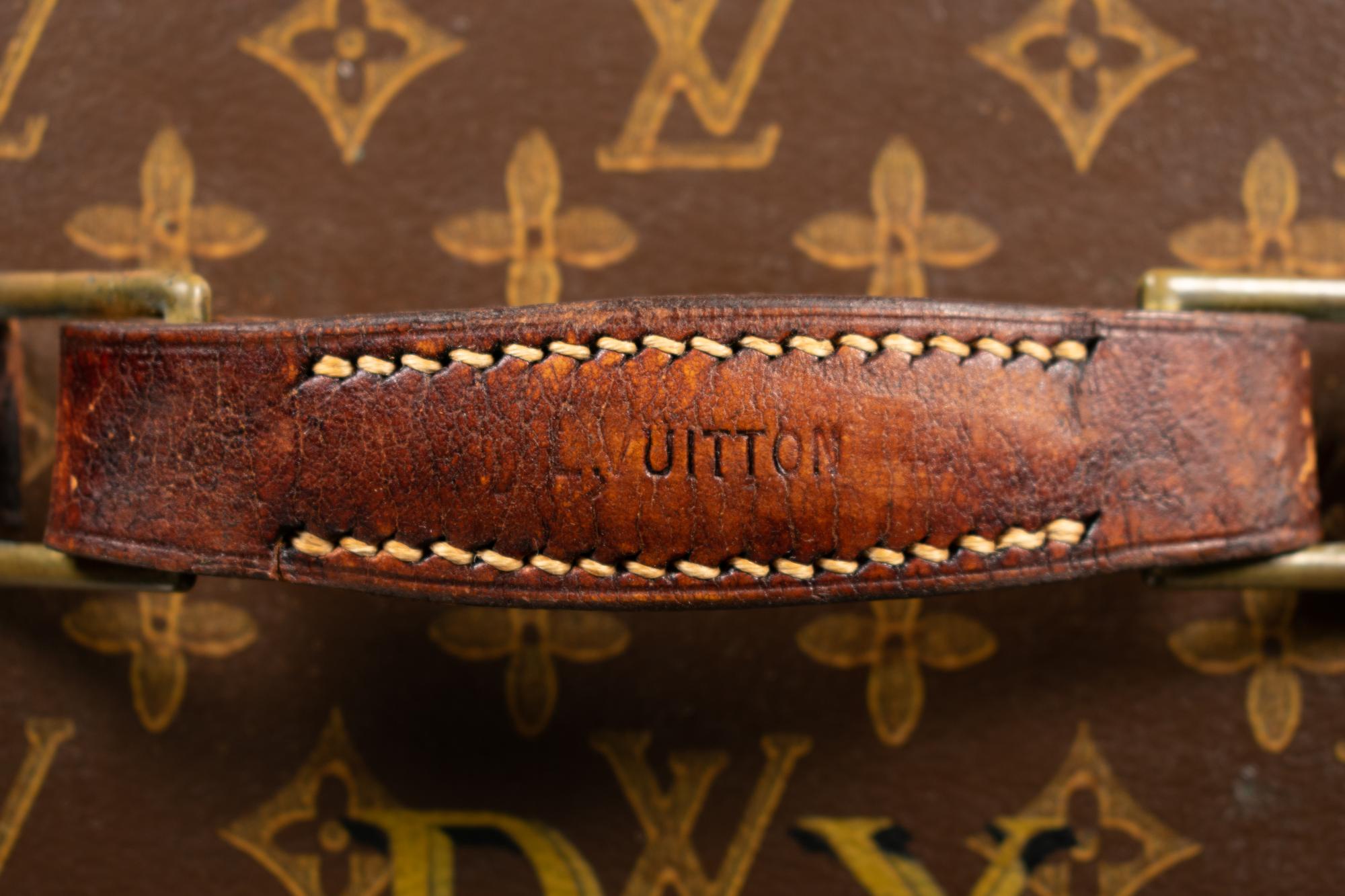 Louis Vuitton Men's Suit Trunk, Mid 20th Century