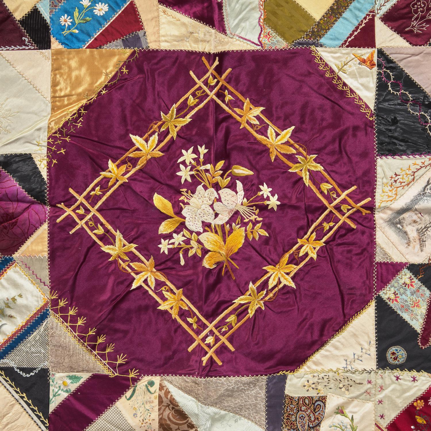 Three Crazy Quilts
