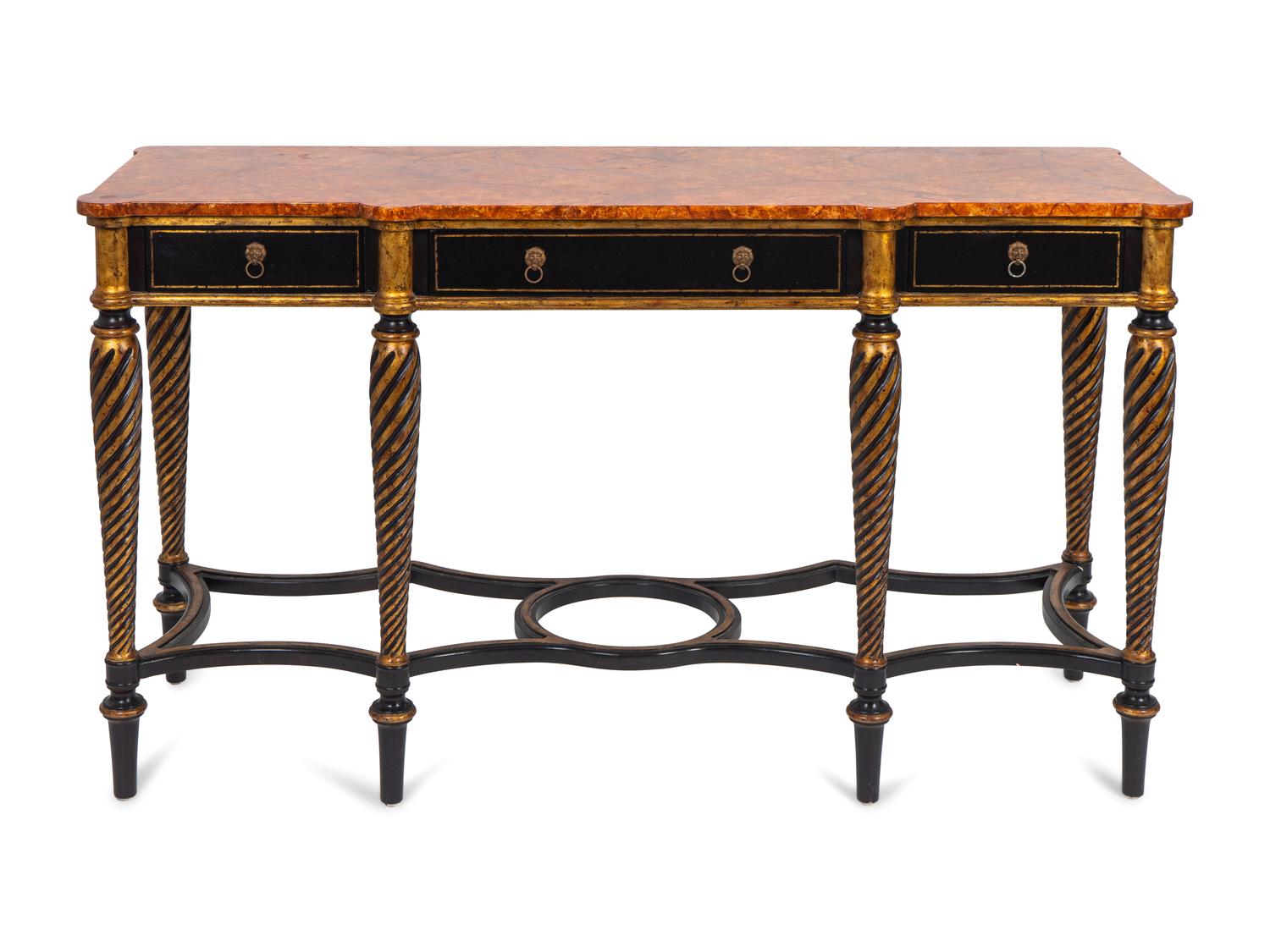 A Regency Style Painted Console — 20TH CENTURY